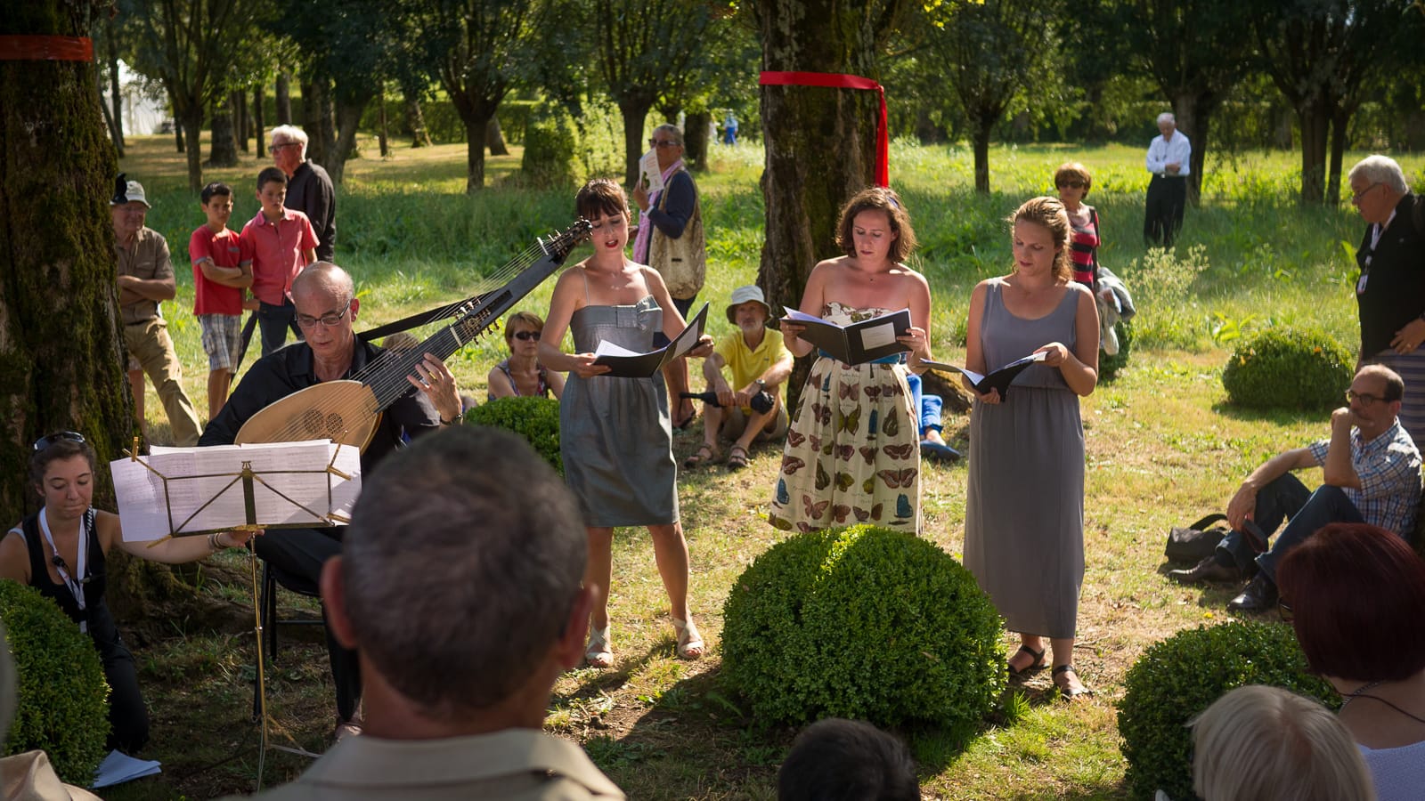 Jardin de musique festival Les arts florissants william Christie®Hermelinecarpentier