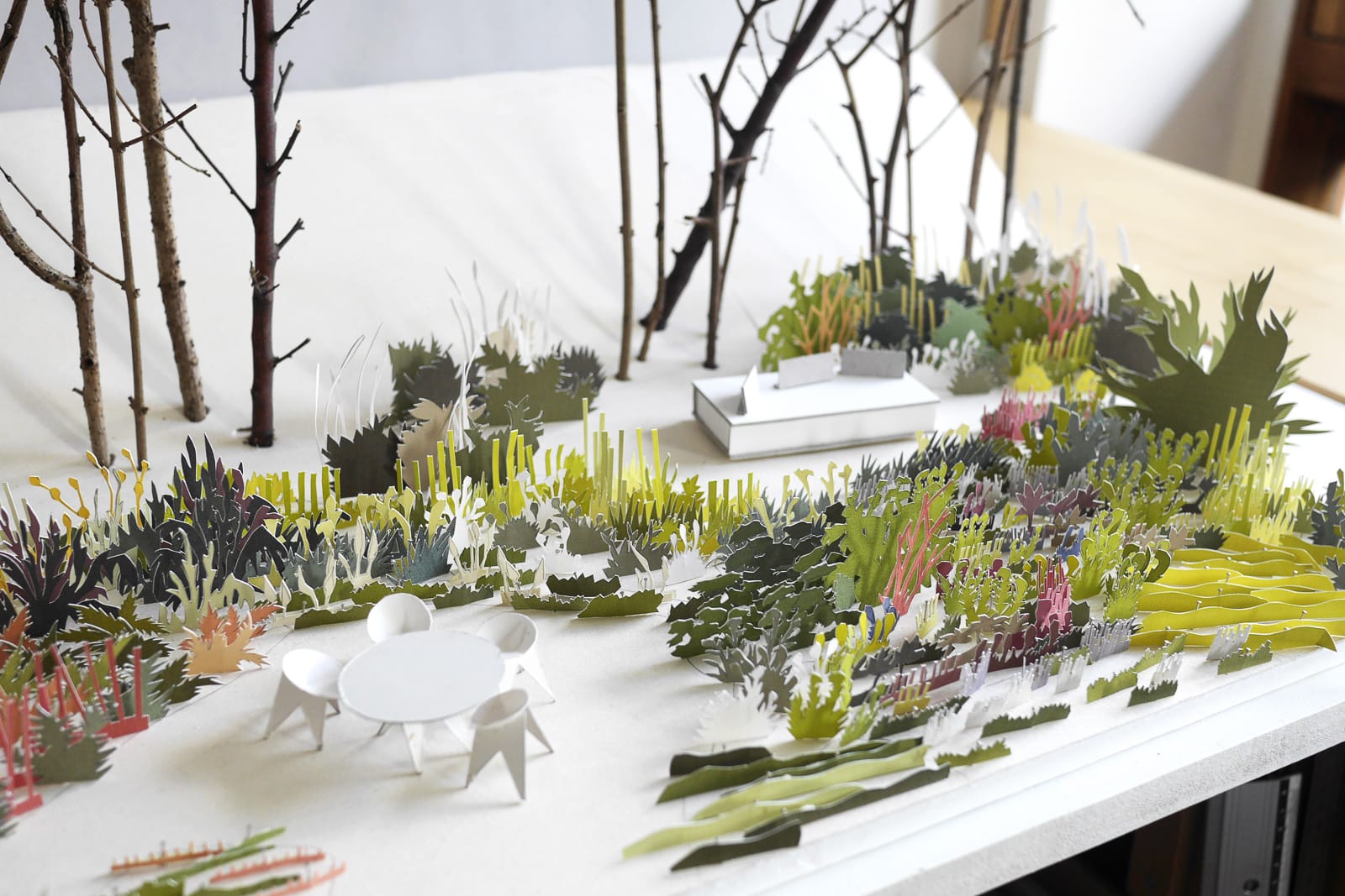 maquette jardin®Hermelinecarpentier