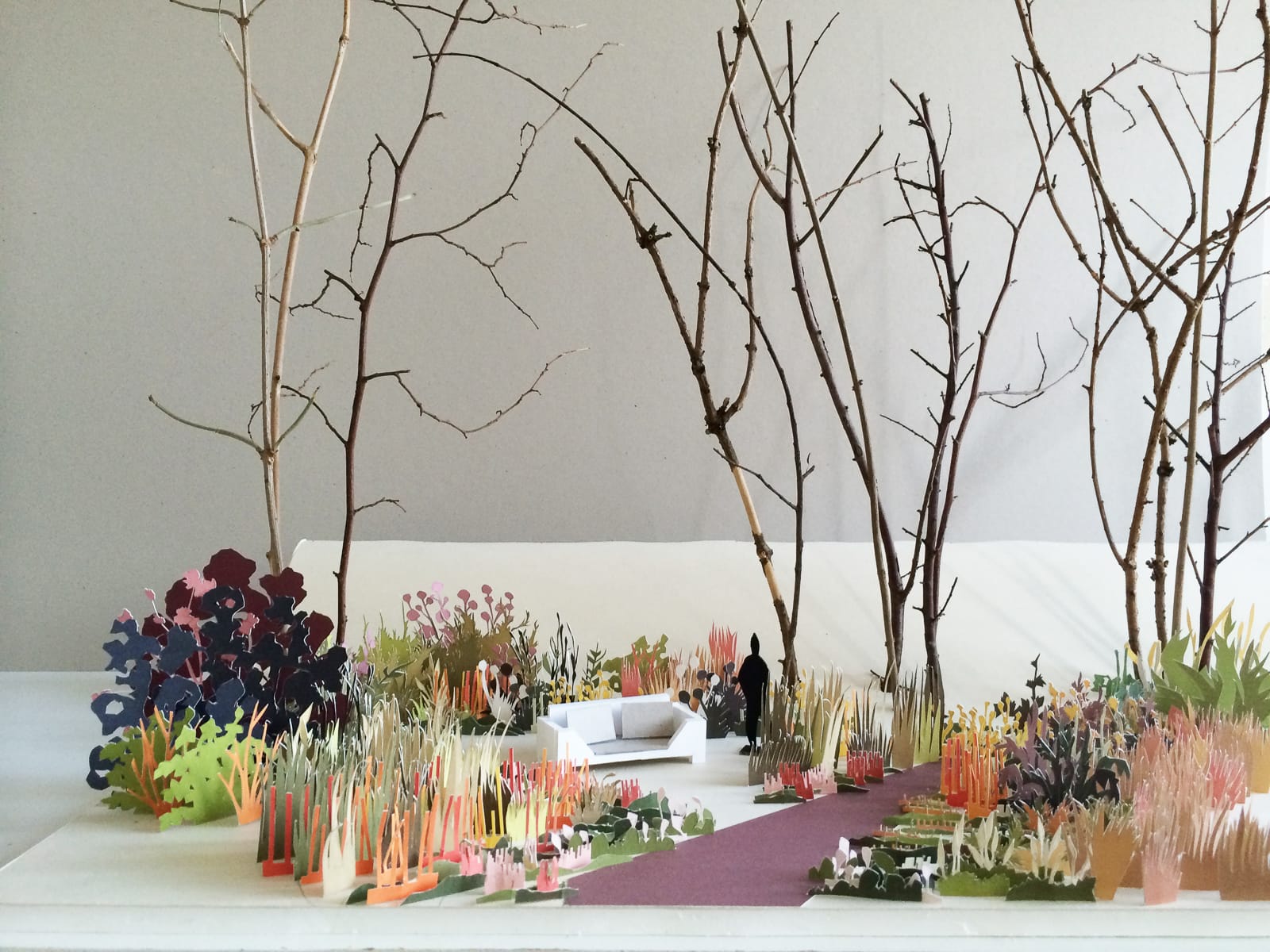 maquette jardin®Hermelinecarpentier