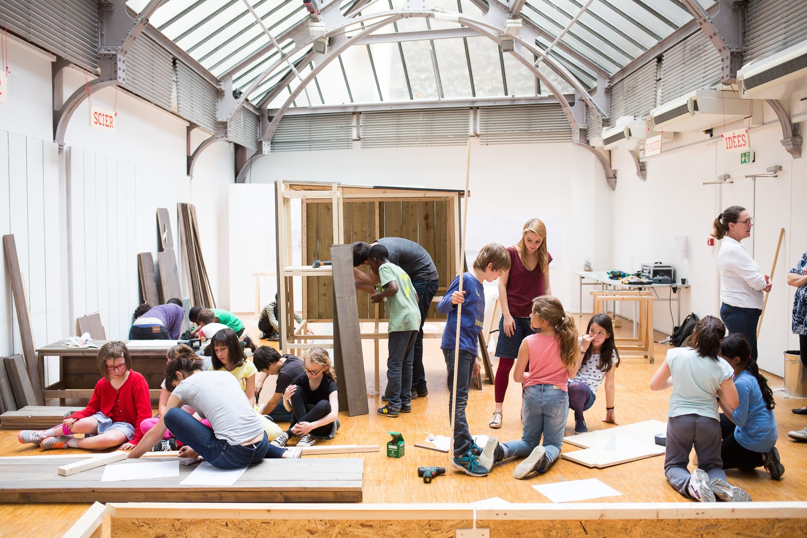 un poulailler pour paris ateliers participatif®Hermeline Carpentier