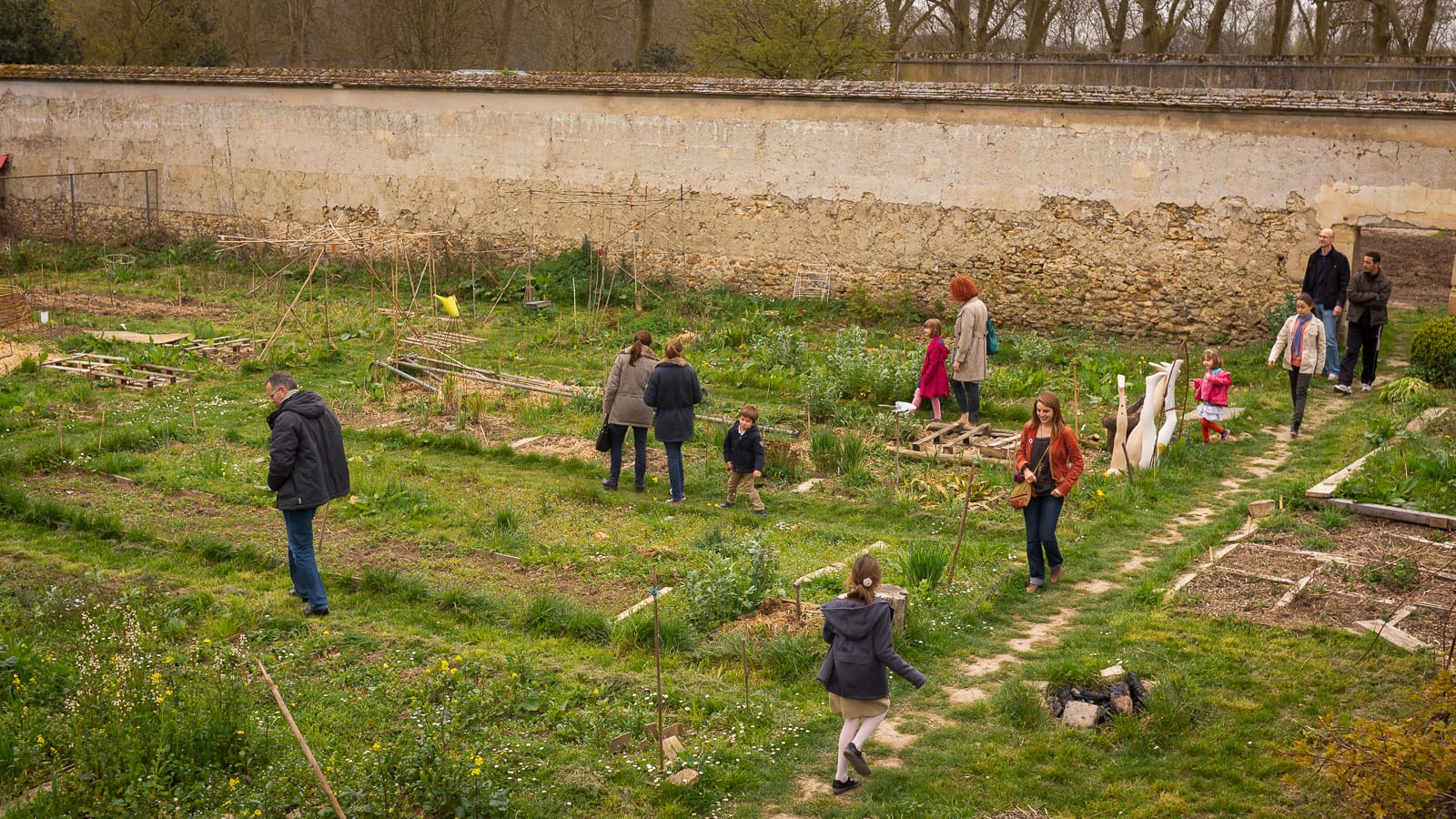 Poulailler pédagogique Potager du roi visite Picorama