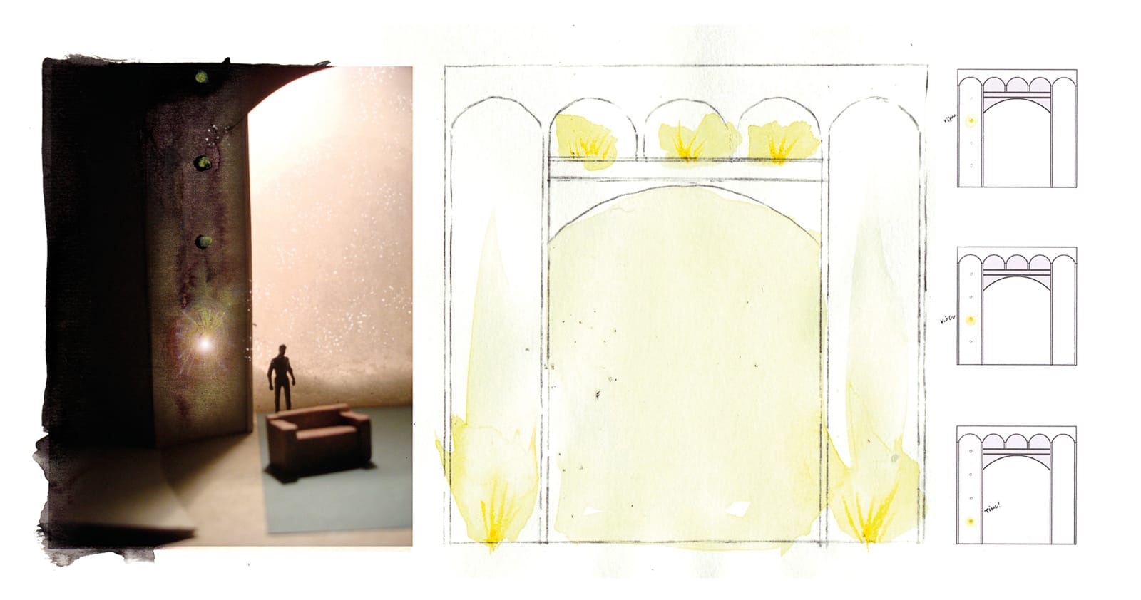 Scenographie Minetti croquis ®HermelineCarpentier