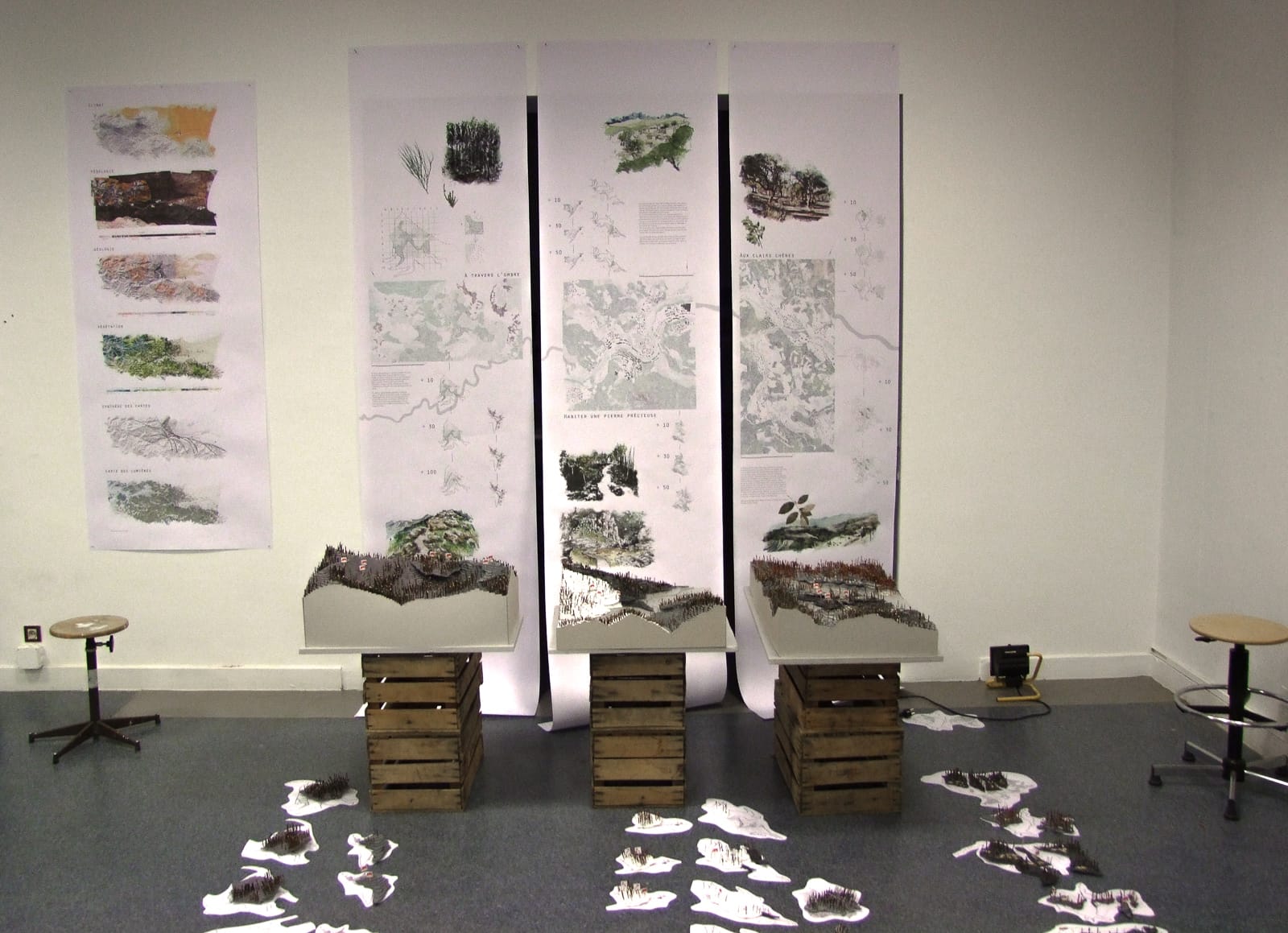 etude foret présentation maquettes vallee du tech®HermelineCarpentier