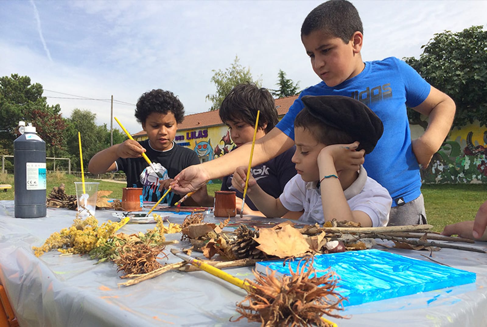 Ateliers les enfants du patrimoine un jardn dans ma main CAUE 94®Hermeline carpentier