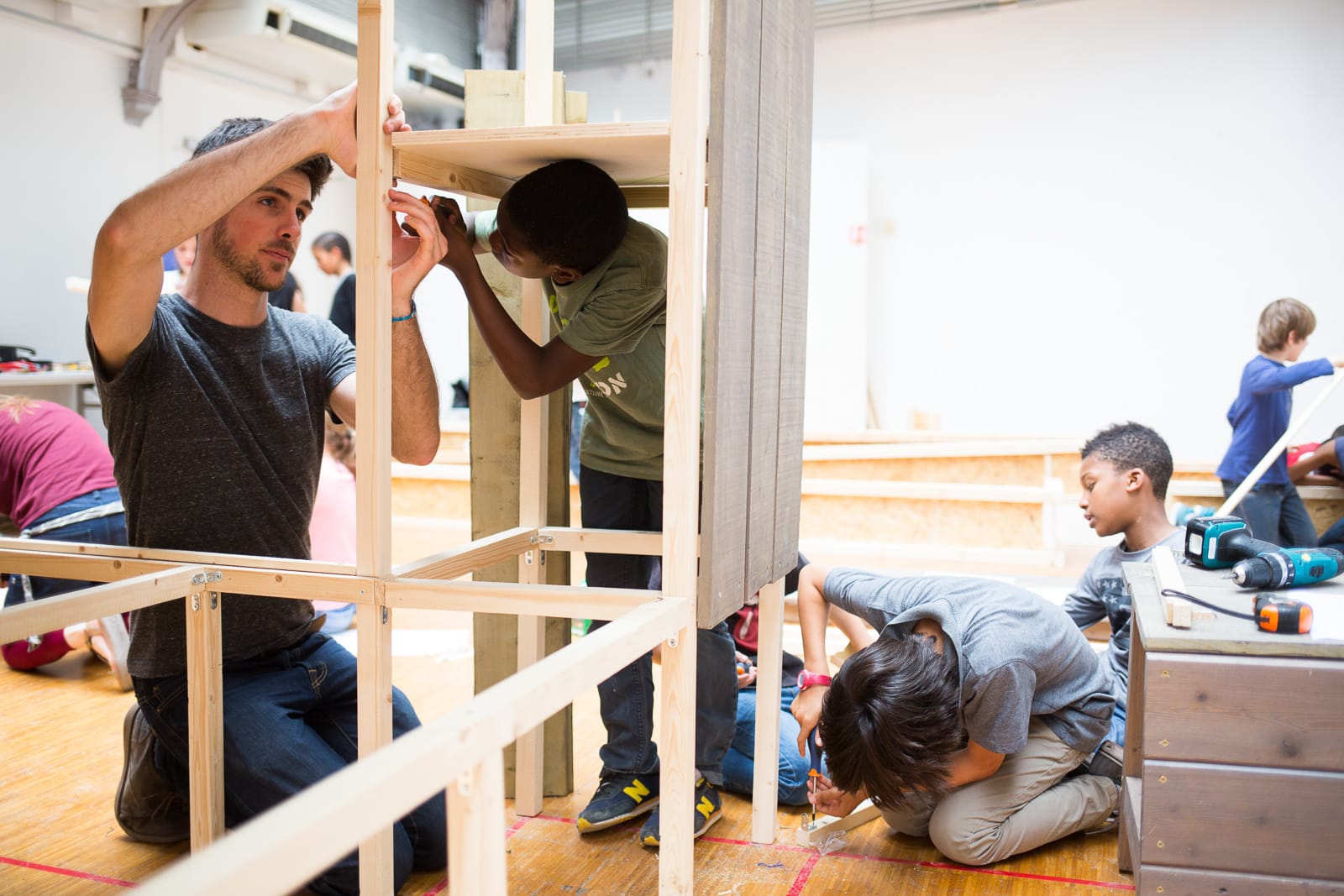 un poulailler pour paris ateliers participatif®Hermeline Carpentier