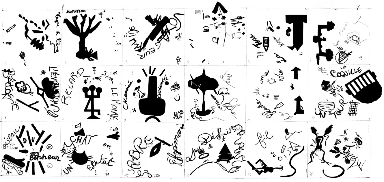 carte chimérique dessinée